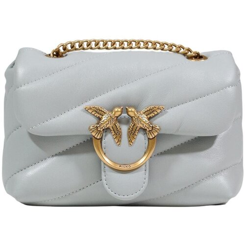 Pinko Torbe za čez ramo LOVE PUFF BABY CL SHEEP NAPPA 100040 A0F2 Siva Cene