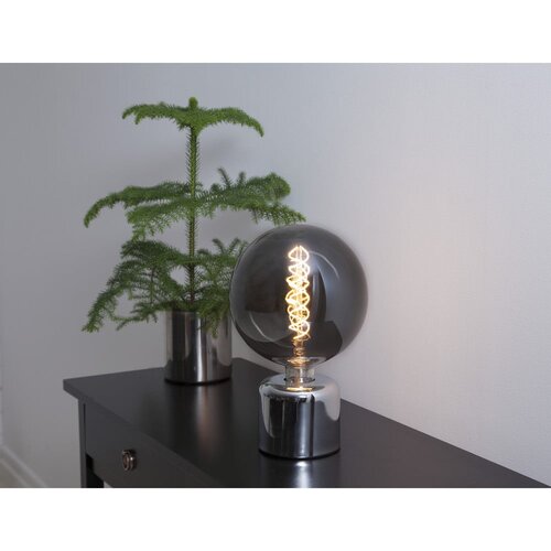 Star Trading Noga svetilke v srebrni barvi 10 cm Glans – Cene