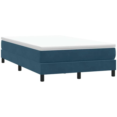 Box Spring krevet bez madraca tamnoplavi 120x210 cm samt Cene