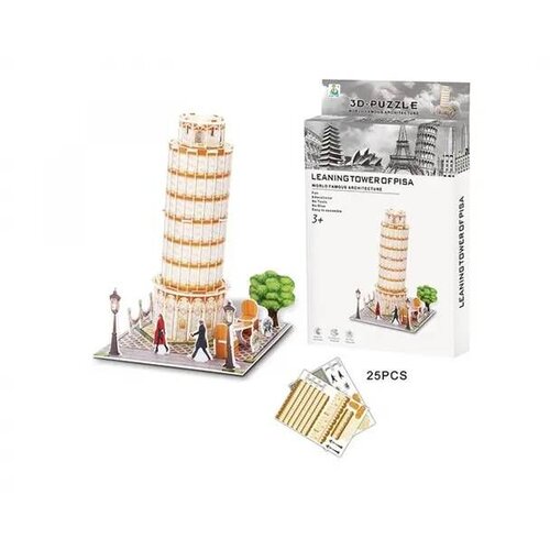Magaza 3D slagalica krivi toranj u Pizi 59923 Slike