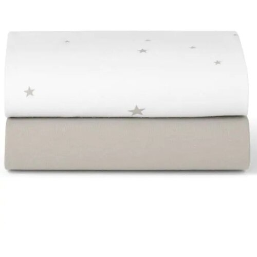 Snuz Plahte za Pod⁴/ Pod5/Studio krevetiće - White / Star, 2 kom Slike