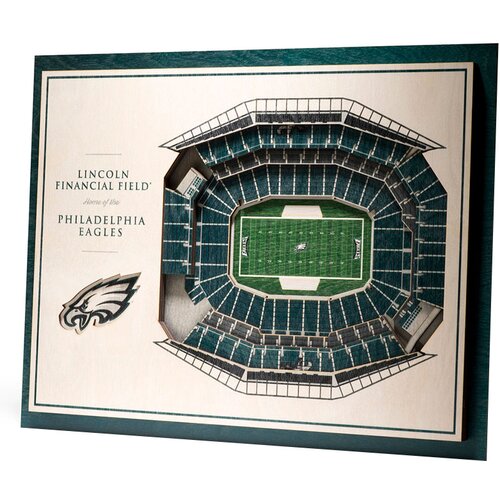 Drugo Philadelphia Eagles 3D Stadium View slika Cene