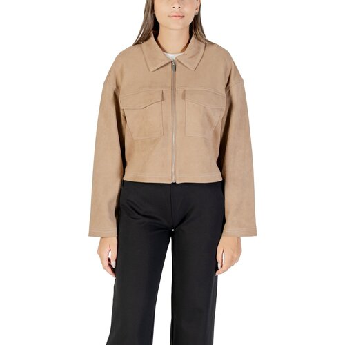 Only ONLSTINA LIFE FAUX SUEDE JACKET CC PNT 15351260 Bež Slike