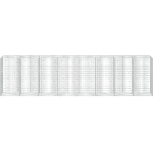  Gabion s žicom debljine 3 5 mm i mrežom 5x10 cm 800x100x200 cm - 100 cm 200 cm 800 x 230 cm Slike