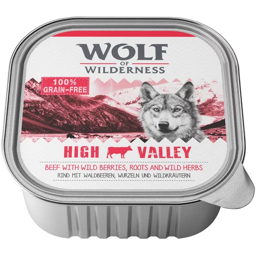 Wolf of Wilderness Ekonomično pakiranje Adult 24 x 300 g - High Valley - govedina