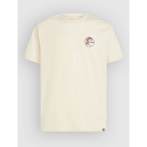 O'neill O'Riginals Retro Back Print T-Shirt linen white Cene