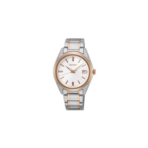 Seiko Ročna ura Classic SUR322P1 Srebrna Slike