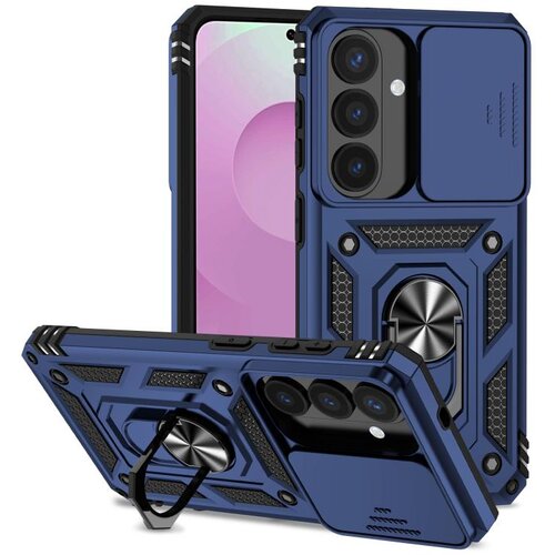 SUNSKY Hybrid Armor ovitek za Samsung S26, Moder Slike