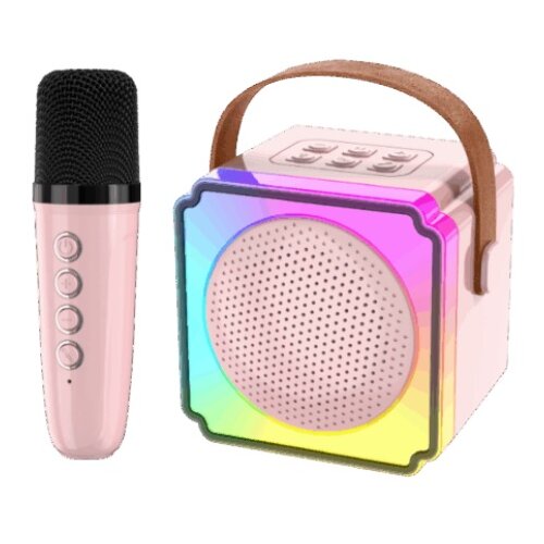  ZVUCNIK GIGATECH HENNA(USB_TF_BLUETOOTH)KARAOKE DJECIJI PINK #BlackFriday2025 Cijene