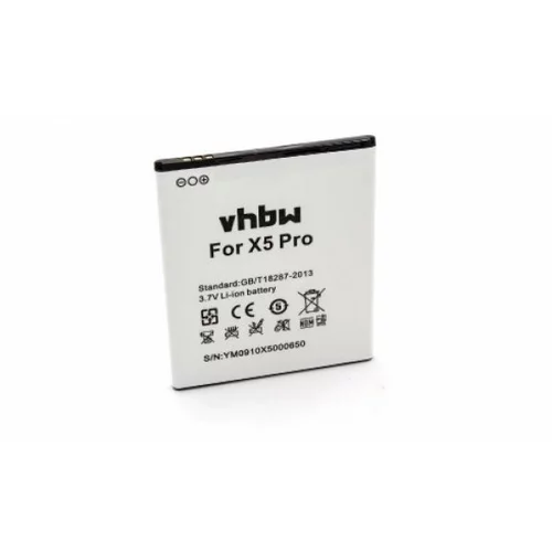 VHBW Baterija za Doogee X5 / X5 Pro, 2400 mAh