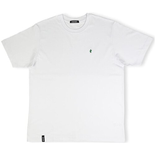 Organic Monkey Majice & Polo majice Spikey Lee T-Shirt - White Bela Cene