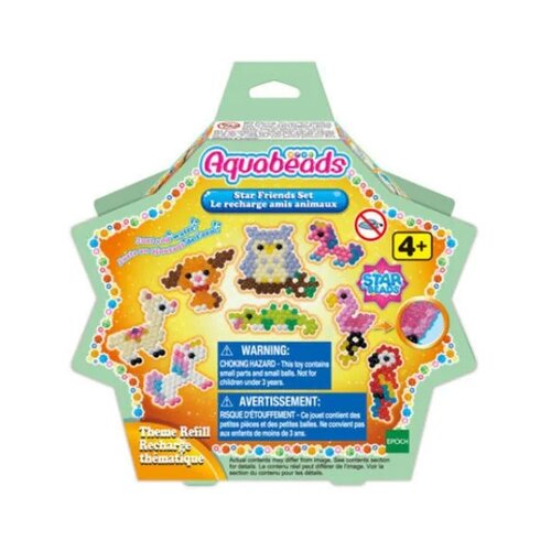 Aquabeads Star Beads živali, refill komplet Slike