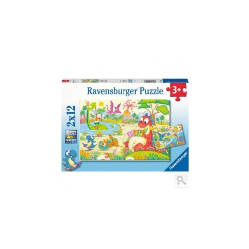 Ravensburger puzzle (slagalice) - Omiljeni dinosaurusi RA05246 Cene