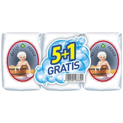 Merima dečiji sapun 5+1 pakovanje Cene