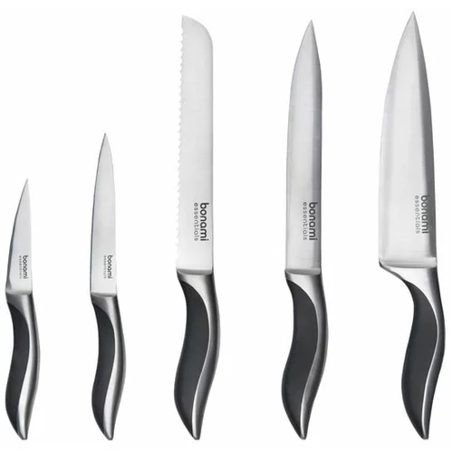 Bonami Essentials Komplet 5 nožev iz nerjavečega jekla - Bonami Essentials