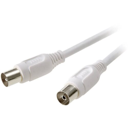 SpeaKa Professional Antenski priključni kabel [1x antenski vtikač 75 - 1x antenski vtičnica 75 ] 7.50 m 90 dB bel (20432184) Cene