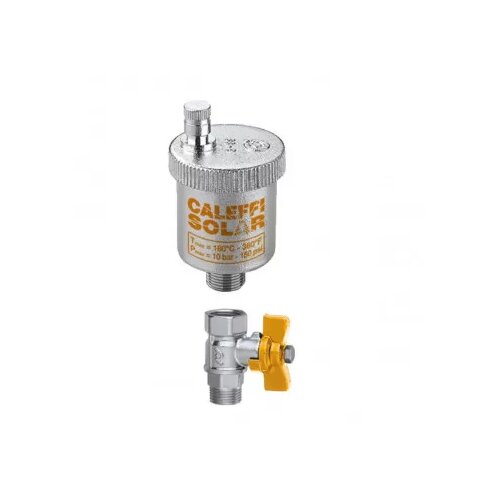 Caleffi Automatski odzračni lončić za solarne sisteme 3/8&amp;quot; Slike