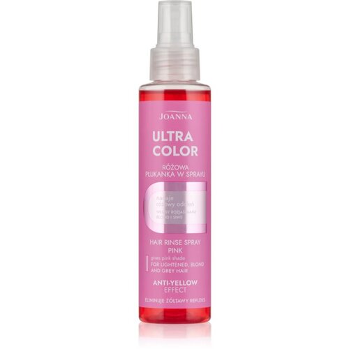 Joanna Ultra Color Hair Rinse Pink Spray sprej za toniranje nijansa Pink 150 ml Cijene