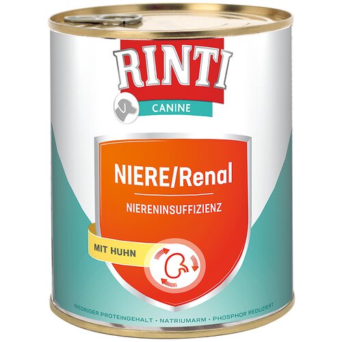 Rinti Canine Niere/Renal s pi&scaron;čancem 800 g - 6 x 800 g Cijene
