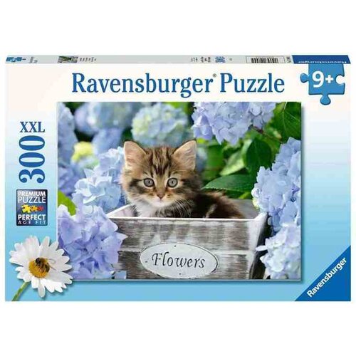 Ravensburger 300 delna sestavljanka Muca v cvetličnem lončku 128945 Cene