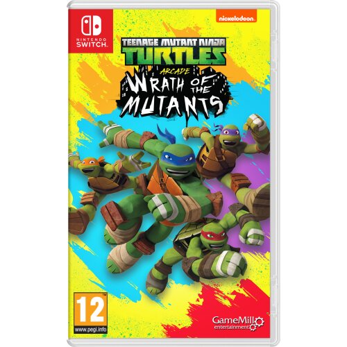 Gamemill Entertainment Tmnt Arcade: Wrath Of The Mutants (Nintendo Switch) Cene