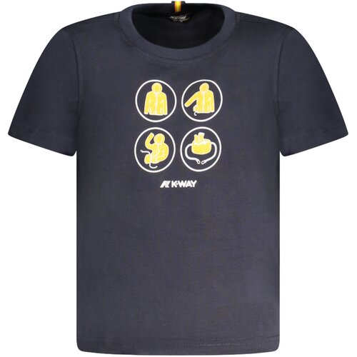 K-Way SHORT SLEEVE T-SHIRT CHILDREN BLUE Slike