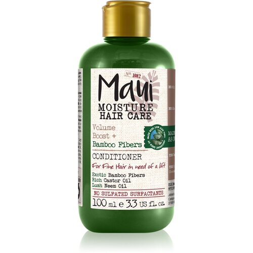 Maui Moisture Volume Boost + Bamboo Fibers regenerator za učvr&amp;scaron;ćivanje za nježnu kosu 100 ml Slike