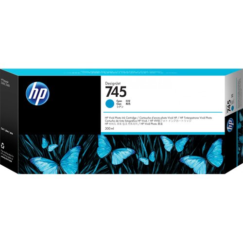 HP Tinte 745 Tintenpatrone Cyan 300 ml" Cijene