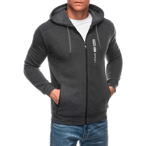 Edoti Men's zip-up sweatshirt