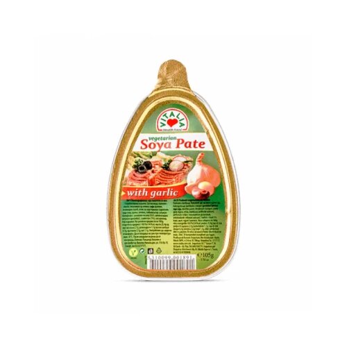  VEGETARIJSKA SOJINA PA&amp;Scaron;TETA SA BELIM LUKOM 105G (1100018978) Slike