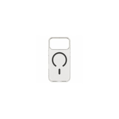  ONES silikonska maskica iPhone 17 Pro Max Transparent w MagSafe Siva Slike