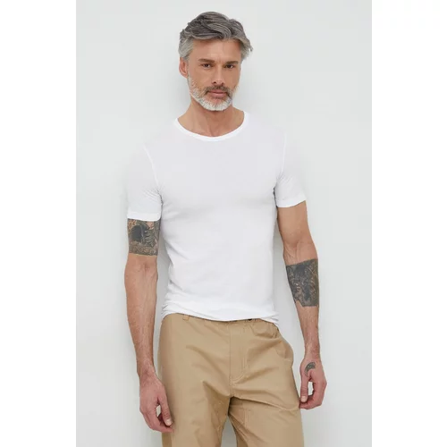 Boss Kratka majica 2-pack moški, bela barva