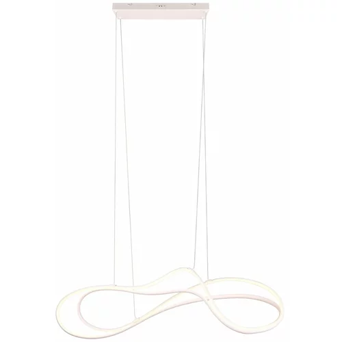 Trio Select Bijela LED viseća svjetiljka s metalnim sjenilom Nala –