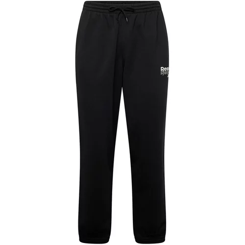 Reebok Sportske hlače 'IDENTITY BRAND PROUD' crna / bijela