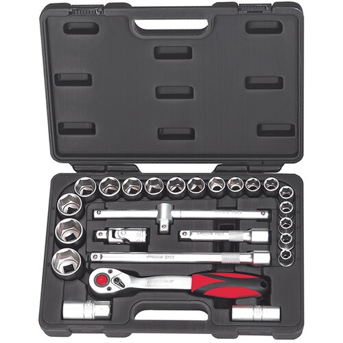 HM M&amp;uuml;llner garnitura nasadnih ključeva, 1/2&amp;quot;, 10-32mm, 26 delova, 7026 Slike