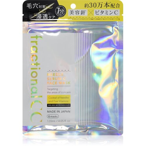 fractional CC Needle Serum C Face Mask posvetlitvena maska za obraz z vlažilnim učinkom 6 kos Cene