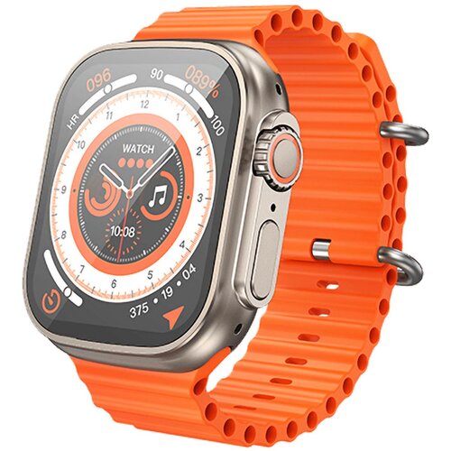 Hoco. Sat pametni, 1.96&amp;quot; zaslon, Dual Bluetooth, IP67 - Y12 Titanium Gold Slike