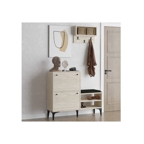 Hanah home cipelarnik sa čivilukom bred travertine Cene