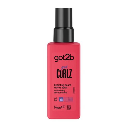 Schwarzkopf got2b sprej za oblikovanje las - Curlz Hydrating Beach Waves Spray Cene