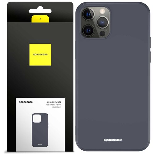 Spacecase SILIKONSKI OVITEK ZA IPHONE 13 PRO OVITEK ČRN, (21962049) Cene