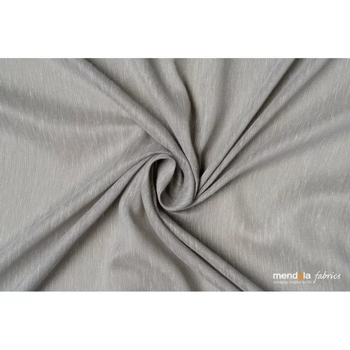 Mendola Fabrics Siva prosojna zavesa 140x260 cm Lava –
