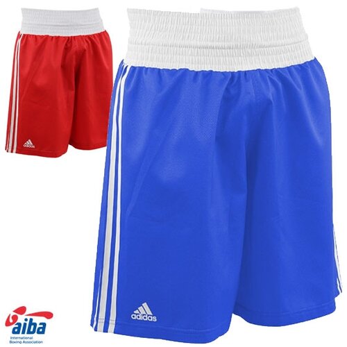 PrideShop Tekmovalne hlače za boks Adidas - IBA - Rdeča , XS Cene