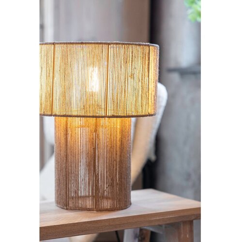 Marksl&amp;ouml;jd Stolna lampa u prirodnoj boji sa sjenilom od jute (visina 38 cm) Soga &amp;ndash; Slike