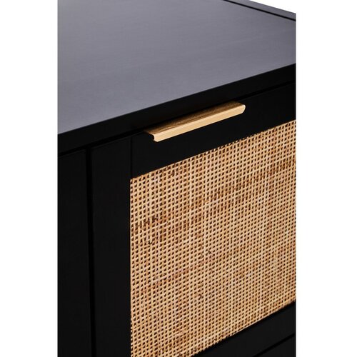 Premier Housewares Črna komoda 85x73x38 cm Sherman &amp;ndash; Slike