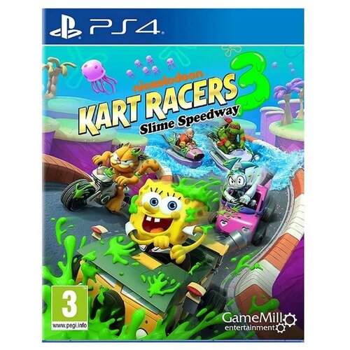 Gamemill Entertainment PS4 Nickelodeon Kart Racers 3: Slime Speedway Cene