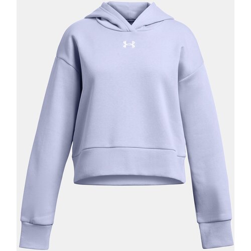 Under Armour Sweatshirt UA Rival Fleece Crop Hoodie-PPL - girls Slike