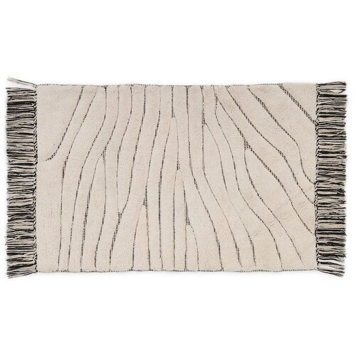 Kave Home Bež kopalniška preproga 50x70 cm Crilda – Cene
