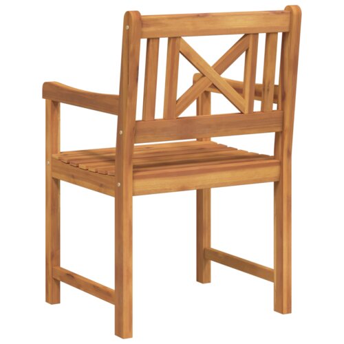 vidaXL Vrtni stoli 4 kosi 56x55.5x90 cm Trden les akacijevca Cene
