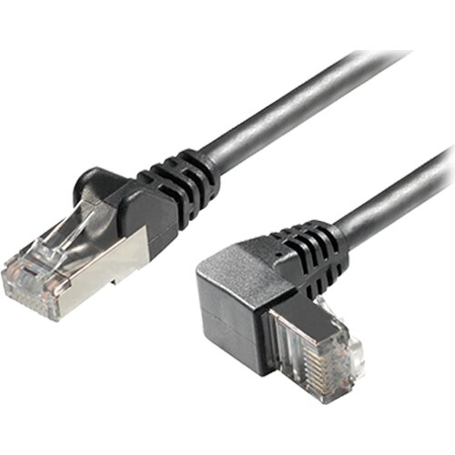 MaxTrack S/FTP CAT6A kotni kabel na konektorje 5m črn, (20441428) Slike