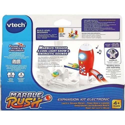  Set Pikula Vtech Marble Rush - Expansion Kit Electronic - Raket Krug Staza s Rampama 3 Dijelovi + 4 Godina